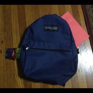 Blue backpack